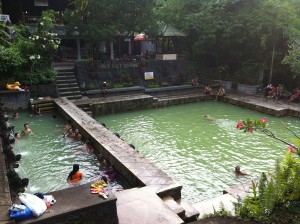 In Bali, you can visit the spa and enjoy the hot springs.