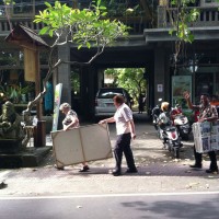 Buy art in Bali.