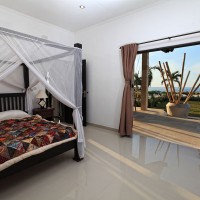 All three bedrooms have access to the terrace.